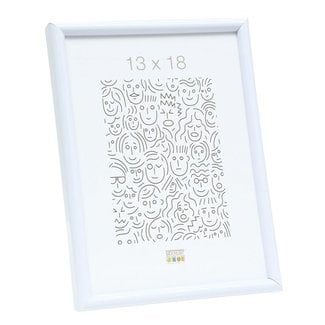 De Knudt Frames Smalle eenvoudige fotokader in wit 24,0 x30,0 cm;