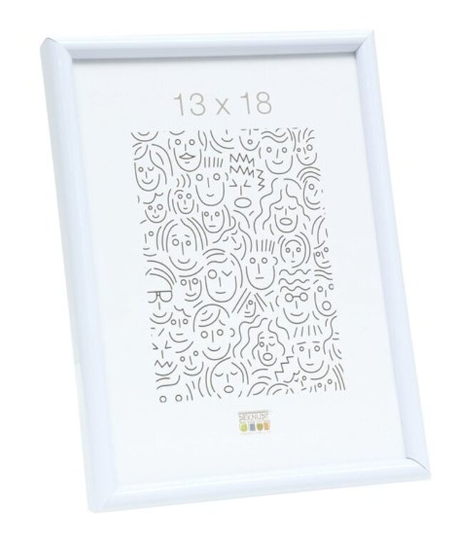 De Knudt Frames Smalle eenvoudige fotokader in wit 24,0 x30,0 cm;