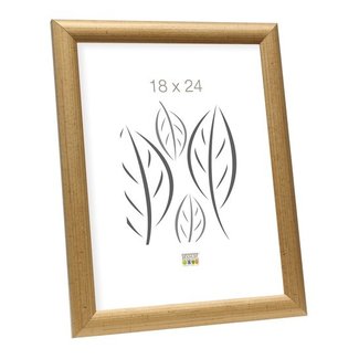 De Knudt Frames Houten fotolijst in goudkleur 18,0 x24,0 cm;