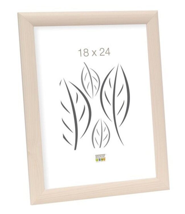 De Knudt Frames Houten fotolijst in wit 30,0 x40,0 cm;