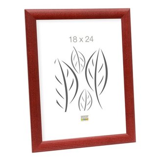 De Knudt Frames Houten fotolijst in rood 10,0 x15,0 cm;