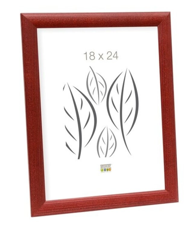 De Knudt Frames Houten fotolijst in rood 30,0 x40,0 cm;