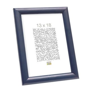 De Knudt Frames Houten fotolijst in blauw 10,0 x15,0 cm;