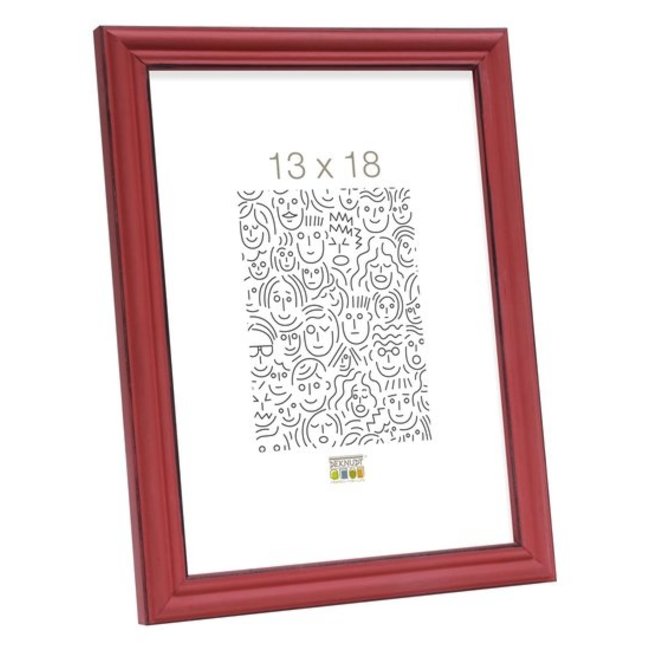 De Knudt Frames Rode fotokader in landelijke stijl 10,0 x15,0 cm;