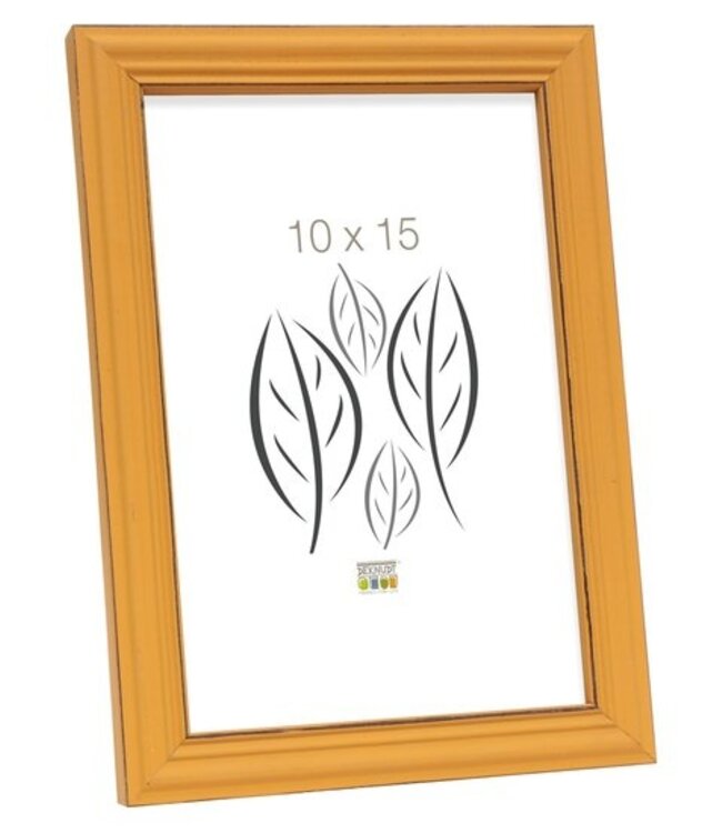 De Knudt Frames Gele fotokader in landelijke stijl 13,0 x18,0 cm;