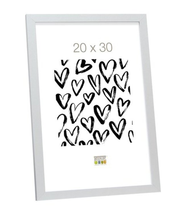 De Knudt Frames Zilverkleurige fotokader 18,0 x24,0 cm;