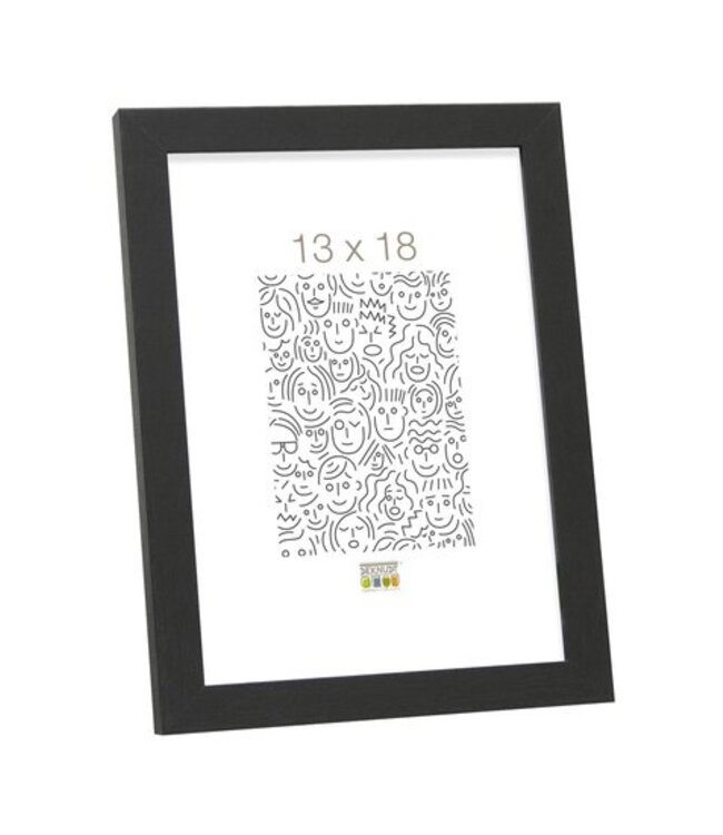 De Knudt Frames Fotokader in zwart 10,0 x15,0 cm;