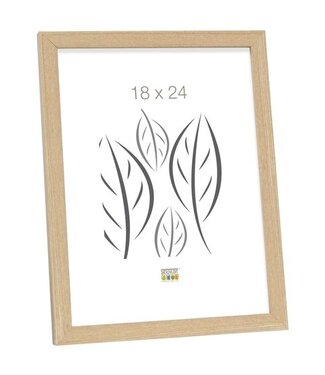De Knudt Frames Eikkleurige fotokader 13,0 x18,0 cm;