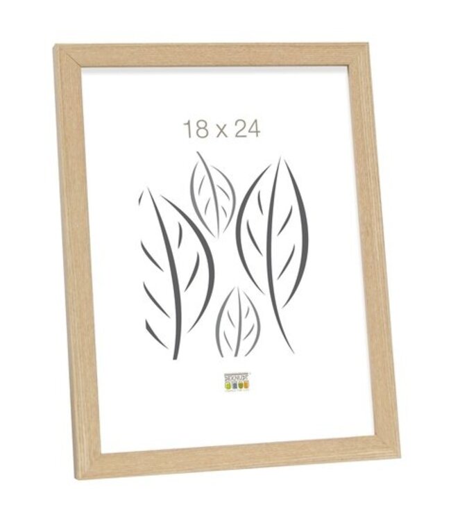 De Knudt Frames Eikkleurige fotokader 13,0 x18,0 cm;