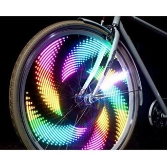 Fietsverlichting LED color wiel