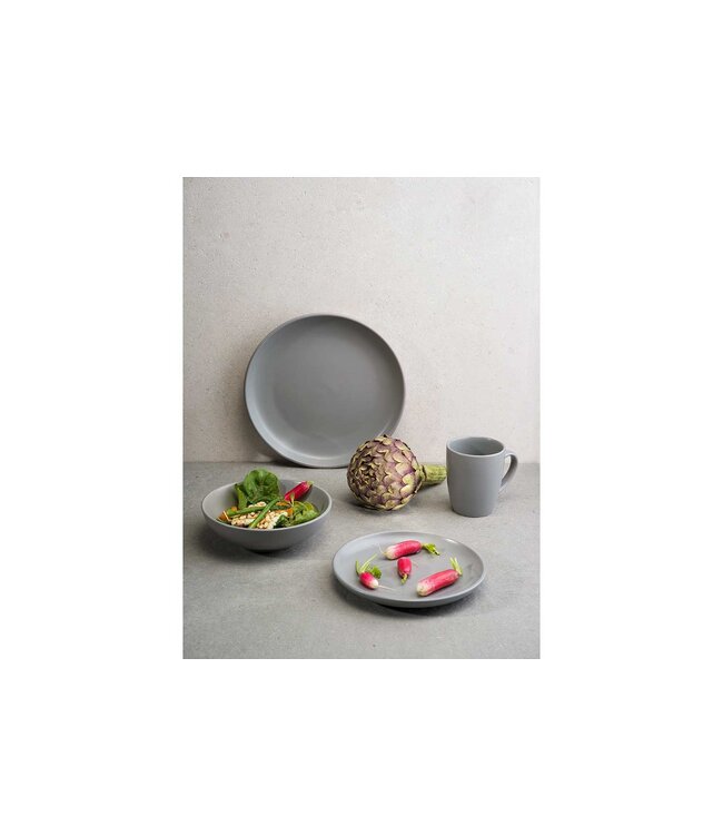 Cosy & Trendy Beker grey Viva 36cl aardewerk