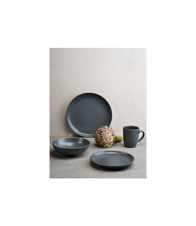 Cosy & Trendy Dessertbord dia.20,2cm Viva Dark Grey