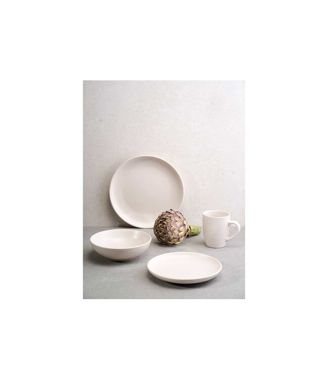 Cosy & Trendy Diep bord dia.18,4h5,7cm Viva cream