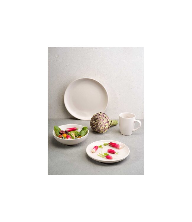Cosy & Trendy Diep bord dia.18,4h5,7cm Viva cream