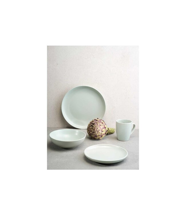 Cosy & Trendy Diep bord dia.18,4h5,7cm Viva Green