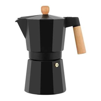 Maxime Home Espresso koffiekan 6 tassen zwart