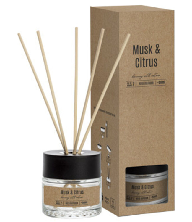 Cosy & Trendy Geurdiffuser 50ml Musk citrus