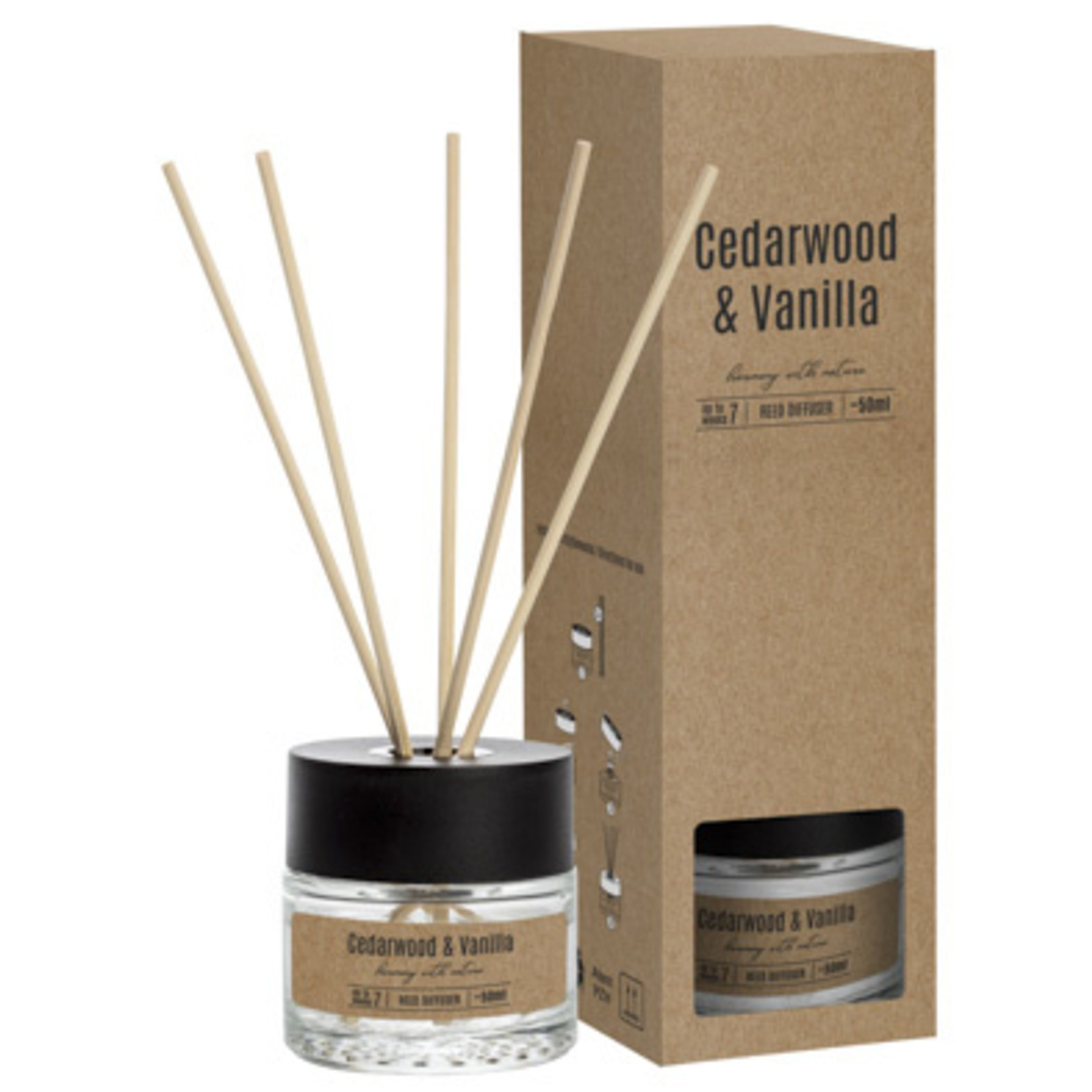 Cosy & Trendy Geurdiffuser 50ml Cedarwood vanille