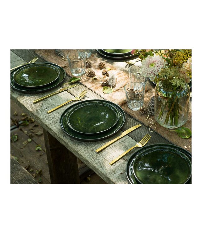 Cosy & Trendy Bord plat dia.27cm laguna verde