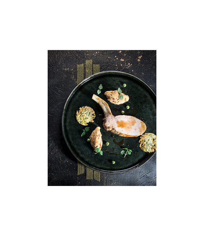 Cosy & Trendy Bord plat dia.27cm laguna verde