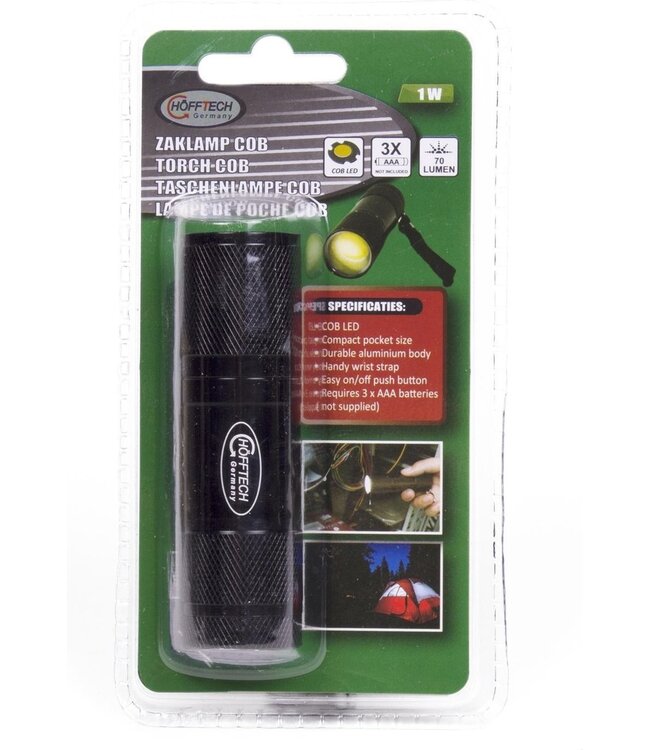 Höfftech Zaklamp LED x9