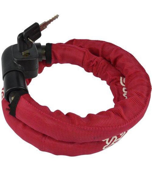 Stahlex Kettingslot 100cm - Rood