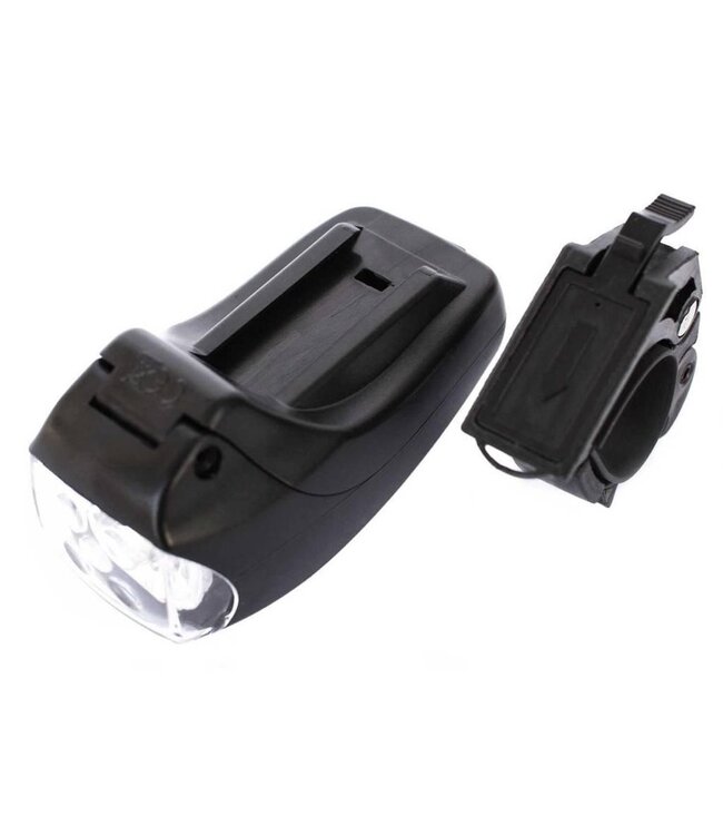 Benson Fietskoplamp LED voorlicht op batterijen 3xAAA