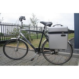 Lastpak Fietstas Hardcase Grijs 44x5x15cm