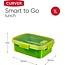 Curver Lunchbox met bestek 1L rechthoekig smart to go 20x15x7cm