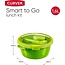 Curver Lunchbox  met bestek en sauscup 1,6L rond smart to go dia.22H11cm