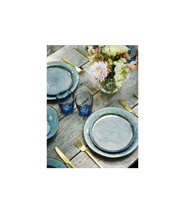 Cosy & Trendy Dessertbord dia.20cm laguna blue-grey