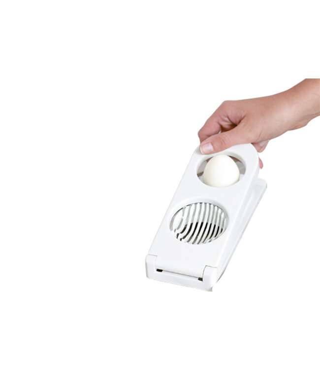 Cosy & Trendy Eiersnijder plastiek wit