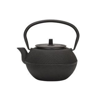 Cosy & Trendy Osaka theepot met filter zwart 1,2L gietijzer