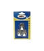 Artex Haak x3 - zelfklevend - inox