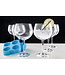 Cosy & Trendy IJsblokvorm 4x XL ballen - siliconen - Blauw