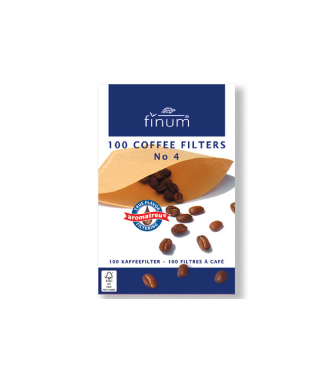 Finum Koffiefilters Nr 4 - Set-100