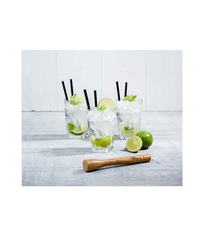 Cosy & Trendy Limoenstamper 3x3H19cm bamboe