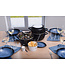 Cosy & Trendy for Professionals Mosselpan - 18 cm, 2.8L - Zwart -1,2 kg - Metaal