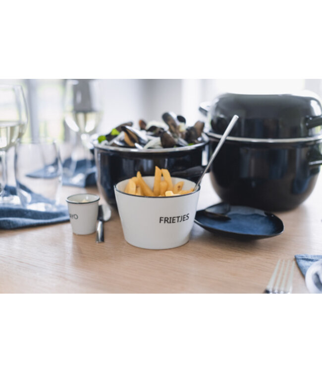 Cosy & Trendy for Professionals Mosselpan - 20 cm - Zwart - 2kg