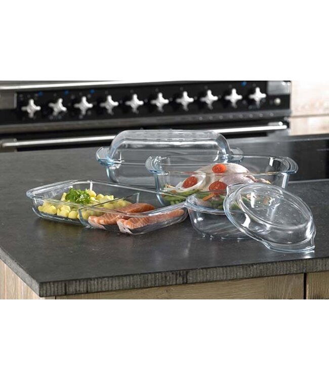 500° Ovenschotel rechthoekig 3,5L hoog 32,5X21,3H11cm