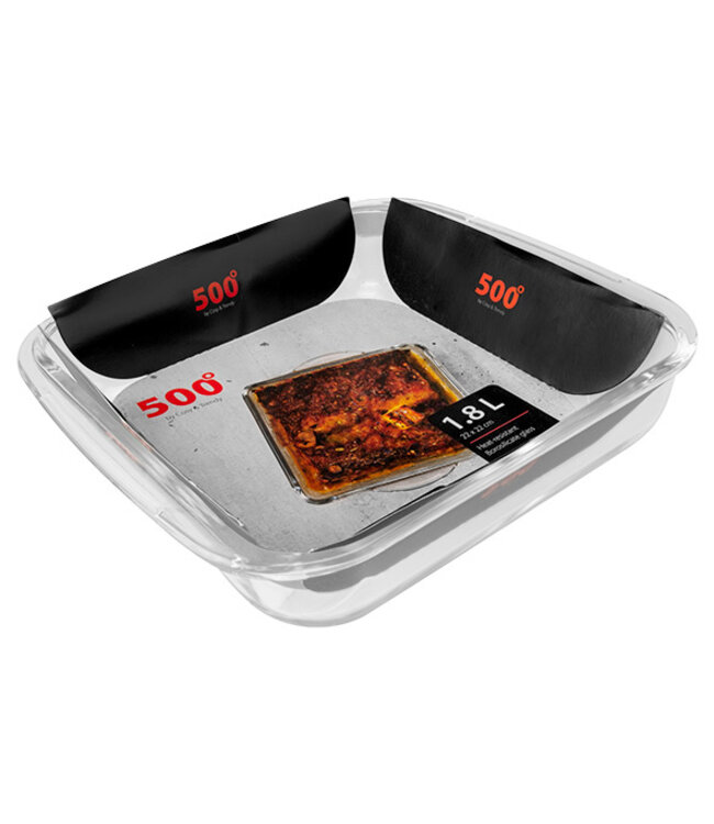 500° Ovenschotel -1,8L - 22x22cm - vierkant