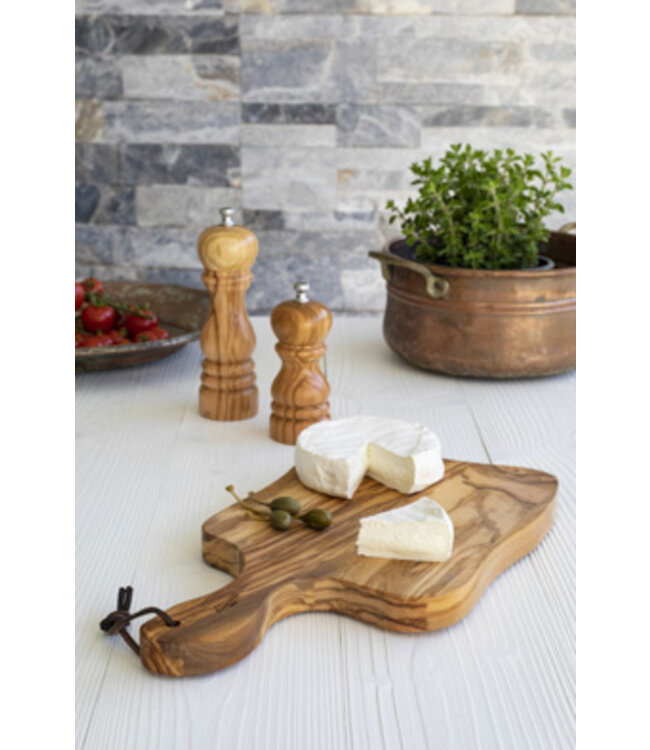 Bisetti Pepermolen H13cm Olijfhout