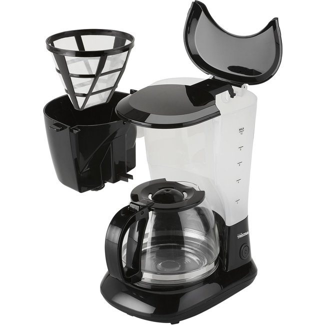 Tristar CM-1233 Koffiezetapparaat 550W Zwart/RVS 0,6L