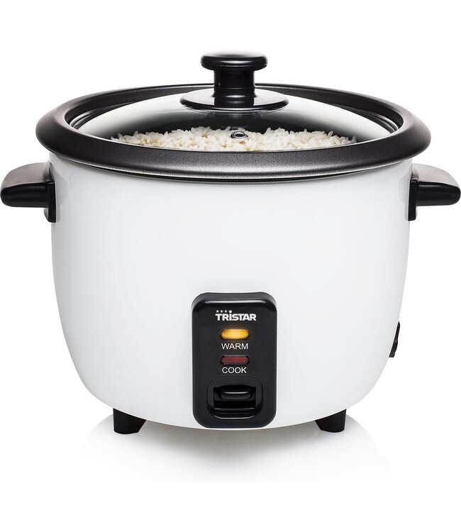 Tristar Rijstkoker - 0.6 L- Uitneembare Binnenpan - Wit