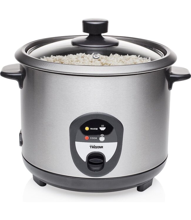 Tristar Rijstkoker - 1,5 Liter - 10 Porties - RVS