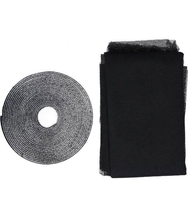 Horrengaas - Raam - 130x150 cm - Zwart