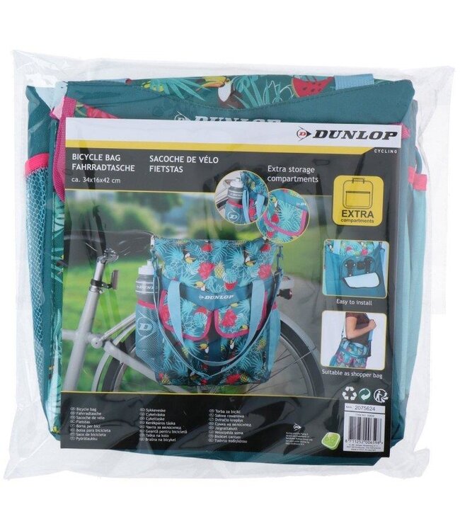 Dunlop Fietstas 20L - Schoudertas - 34x16x42cm