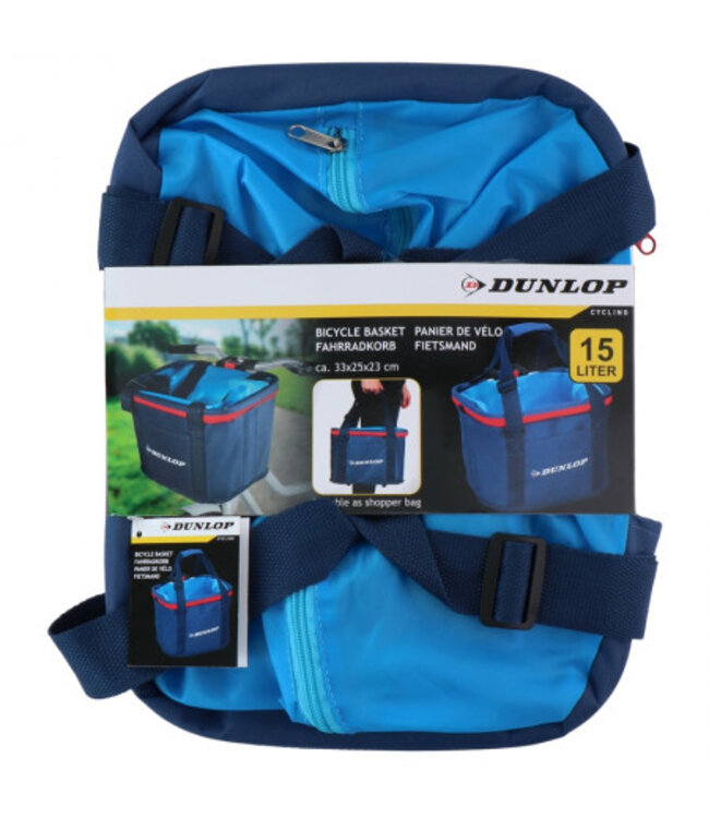 Dunlop Fietstas - blauw - 15L