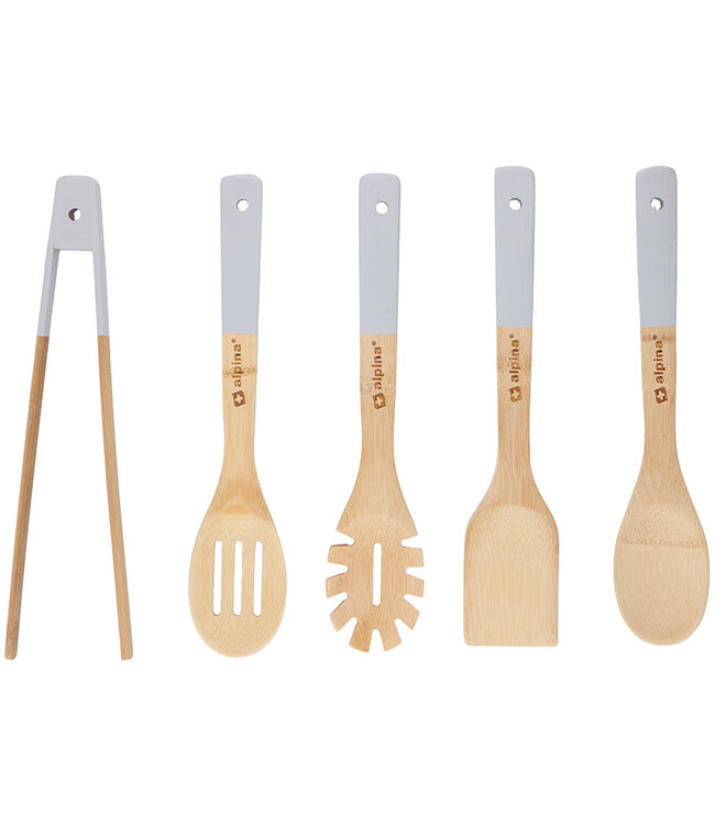 Alpine Kookgerei bamboe - set 5