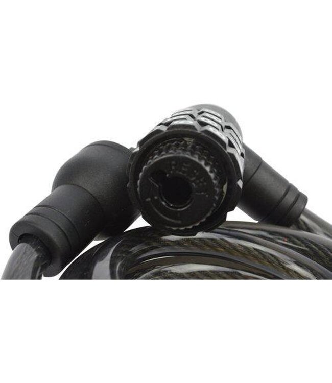 Stahlex Fietsslot Kabelslot Cijferslot 10mm x 1m zwart